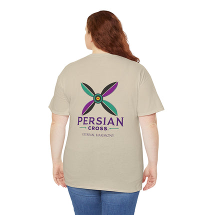 Personalised Unisex T-Shirt. Ancient Persia Modern Heritage Design. Sassanid Empire Era. Legendary Persian Derafsh. Modern Cultural Tee