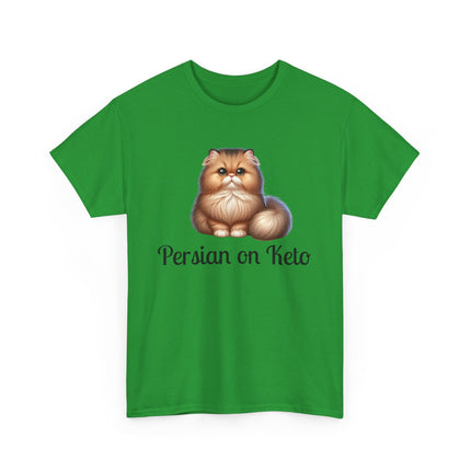 Personalised Persian Cat T-Shirt – 100% Cotton, Soft & Comfy