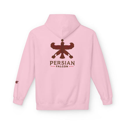Unisex Midweight Classic Falcon Shahbaz Fleece Hoodie – Soft, Stylish & Timeless