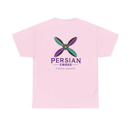 Personalised Unisex T-Shirt. Ancient Persia Modern Heritage Design. Sassanid Empire Era. Legendary Persian Derafsh. Modern Cultural Tee