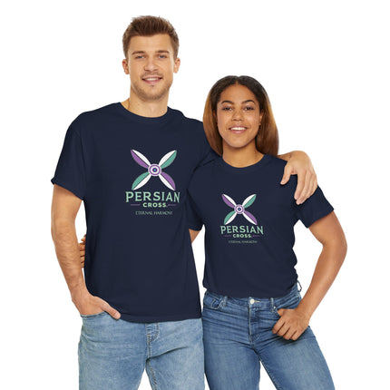Personalised Unisex T-Shirt. Ancient Persia Modern Heritage Design. Sassanid Empire Era. Legendary Persian Derafsh. Modern Cultural Tee