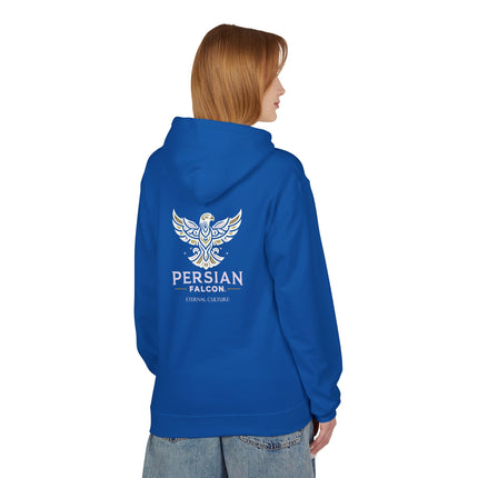 Unisex Midweight Falcon Shahbaz Fleece Hoodie – Soft, Stylish & Timeless