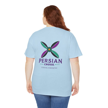 Personalised Unisex T-Shirt. Ancient Persia Modern Heritage Design. Sassanid Empire Era. Legendary Persian Derafsh. Modern Cultural Tee