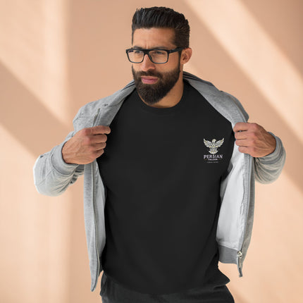 Personalised Unisex Sweatshirt. Ancient Persia Modern Heritage Design. Achaemenid Empire Era. Cyrus the Great. Legendary Persian Shahbaz Falcon. Modern Cultural Clothing
