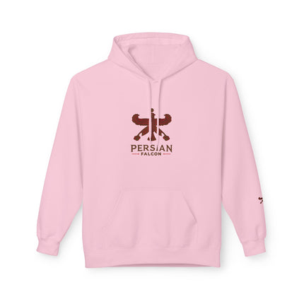 Unisex Midweight Classic Falcon Shahbaz Fleece Hoodie – Soft, Stylish & Timeless