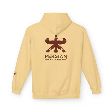 Unisex Midweight Classic Falcon Shahbaz Fleece Hoodie – Soft, Stylish & Timeless