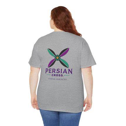 Personalised Unisex T-Shirt. Ancient Persia Modern Heritage Design. Sassanid Empire Era. Legendary Persian Derafsh. Modern Cultural Tee