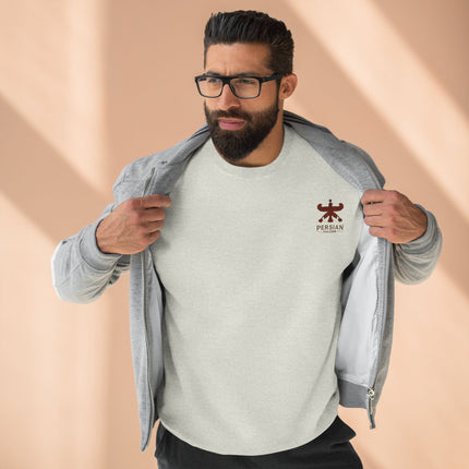 Personalised Unisex Sweatshirt. Ancient Persia. Classic Heritage Persian shahbaz Falcon Design. Modern Cultural Clothing.