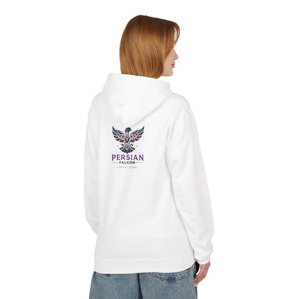 Unisex Midweight Falcon Shahbaz Fleece Hoodie – Soft, Stylish & Timeless