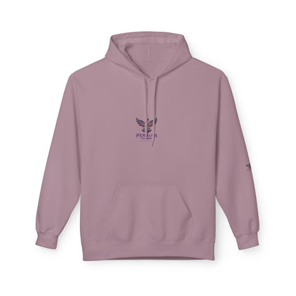 Unisex Midweight Falcon Shahbaz Fleece Hoodie – Soft, Stylish & Timeless