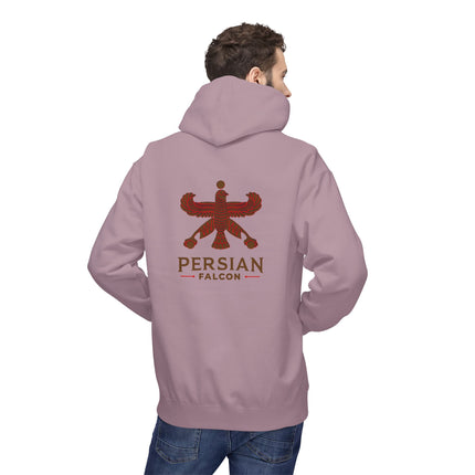 Unisex Midweight Classic Falcon Shahbaz Fleece Hoodie – Soft, Stylish & Timeless