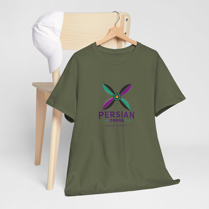 Personalised Unisex T-Shirt. Ancient Persia Modern Heritage Design. Sassanid Empire Era. Legendary Persian Derafsh. Modern Cultural Tee