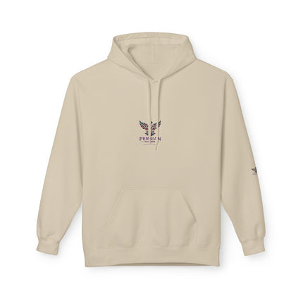 Unisex Midweight Falcon Shahbaz Fleece Hoodie – Soft, Stylish & Timeless