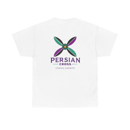 Personalised Unisex T-Shirt. Ancient Persia Modern Heritage Design. Sassanid Empire Era. Legendary Persian Derafsh. Modern Cultural Tee