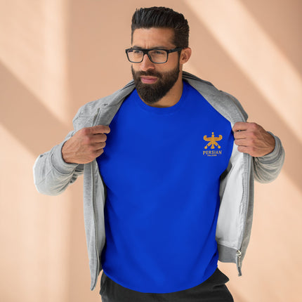 Personalised Unisex Sweatshirt. Ancient Persia. Classic Heritage Persian shahbaz Falcon Design. Modern Cultural Clothing.