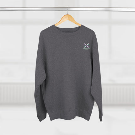 Personalised Unisex Sweatshirt. Ancient Persia. Modern Heritage Persian DerafshCrossDesign. Modern Cultural Clothing.