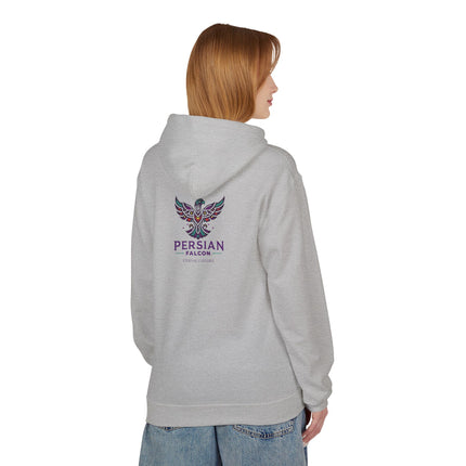 Unisex Midweight Falcon Shahbaz Fleece Hoodie – Soft, Stylish & Timeless