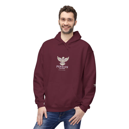 Unisex Midweight Falcon Shahbaz Fleece Hoodie – Soft, Stylish & Timeless